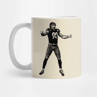 Tj Watt || Vintage Pencil Drawing Mug